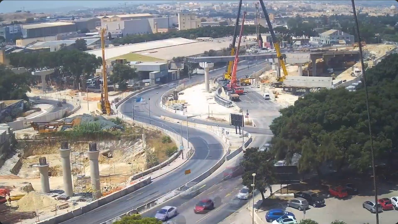 Construction project timelapse frame two
